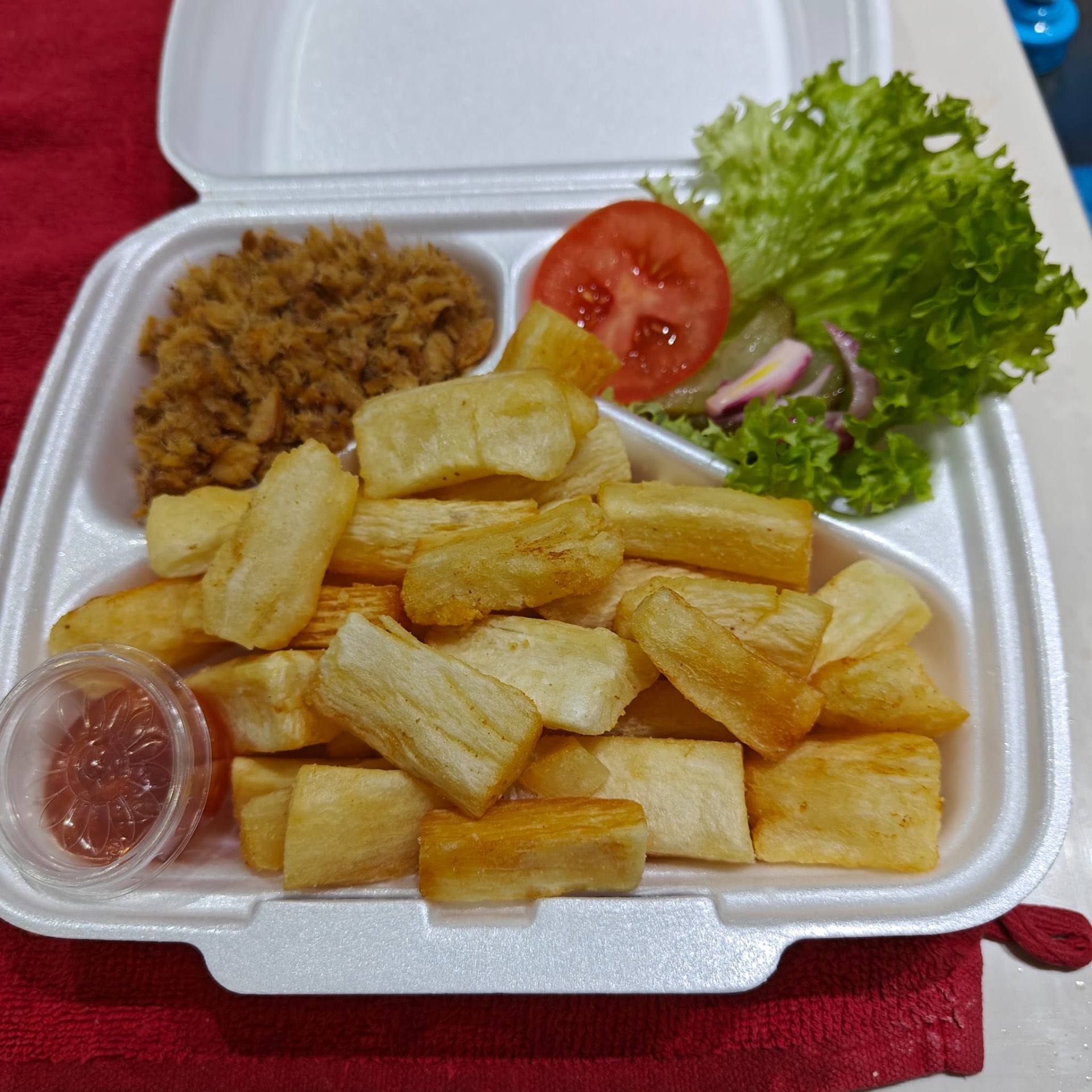 Teloh met Bakkeljauw & Salade